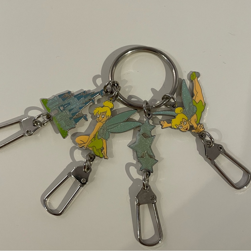 Vintage Disney Tinkerbell Keychain
